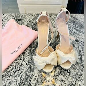 Kate Spade Satin Bridal Shoes